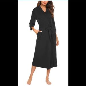 Amazon Bestseller MAXMODA Women Kimono Robe XL Blk